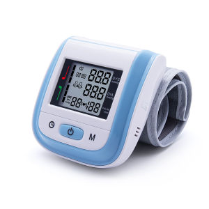 JianYouCare Medical Digital LCD Wrist Automatic Blood Pressure Monitor Sphygmomanometer PR Heart Beat Rate Pulse Mete Tonometer2026