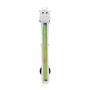 CRUSHES Fully Automatic Giraffe Cat Teaser Machine Throws Ropes Automatically Tightens Electric Cat Teaser Funny Self-adhesive Flying Rope Cat Toy Relieve Boredom