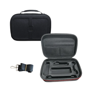 Travel Storage Organizers 18 Cartridge Pockets Small Handle Accessory Compartments Easy to Carry Case for Consoles Game