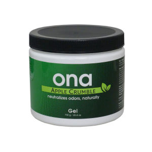 ONA Gel Apple Crumble 732g (Last 30-90 days Neutralizes odors naturally Deodorization Gel Green House Odor Control Smoke Smell Eliminator Food Safe Deodorizer)