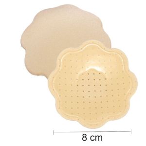 Breathable Silicone Invisible Nipples Gather Solid Color Breathable Nipple