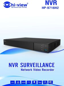 Hi-View เครื่องบันทึกกล้องวงจรปิด NVR 16 CH รุ่น HP-9716H2
