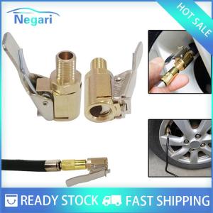NG Motor✨ COD ✨ Car Hot Car Auto Brass 8mm Connector Adapter Car Accessories Tyre Wheel Tire Air Chuck Inflator Pump Valve Clip Clamp