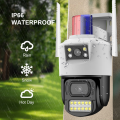 V380 SC07 Dual Lens 2MP HD IP66 Outdoor CCTV Camera Two Way Audio Auto Tracking Monitor Surveillance Wireless CCTV Camera  Up To 128GB Storage (Wi-Fi Supported). 