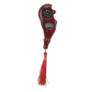Tasbih Digital Led Kayu + Kompas / Tasbih Zikir Kayu Kompas Tali Rumbai Modul 2040S