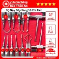 Dụng Cụ Nạy Bẩy Răng Các Đầu Thẳng, Cong, Khuỷu, Nhọn, Tam Giác, Chóp Root Tip, Chữ T. 