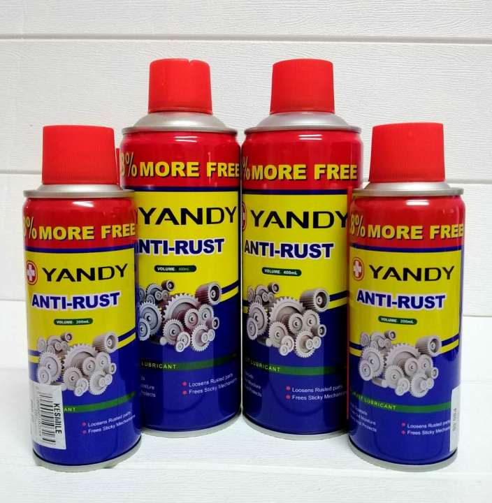 KES YANDY multi-purpose anti-rust lubricant rust remover (400ml and 200ml) COD