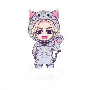 YF 10cm Tokyo Revengerst Anime action figure Hinata Hi Naoto Long Jian Model Toy Acrylic character Collection FY