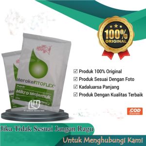 Pelebat Buah Pupuk Majemuk Merauke Fitoflek 25  Gram / Meroke Fitoflex 2.5 Gram Original