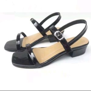 Sandal wanita heels 3cm hak chunky model simple ALFZ