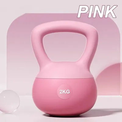 Soft Kettlebell 2~12 KG High Security Soft Shell PVC Kettlebell Fitness Equipment