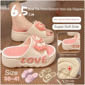 Summer Slippers Thickened Sole Lightweight Non-slip Wearable Stain-resistant and Washable