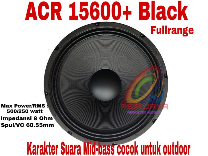 Speaker ACR 15600+ Black / Speaker 15