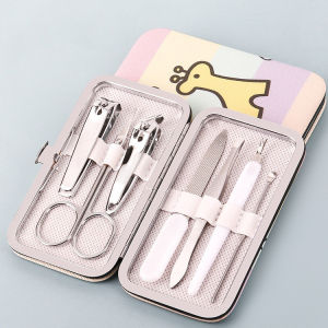 Christmas🎅ครบเช็ต 19 ชิ้น ชุดกรรไกรตัดเล็บ ตัดเล็บ ทำเล็บ แต่งคิ้ว พร้อมกระเป๋าสุดหรู สแตนเลสทนทานและคม