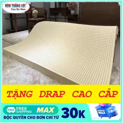 [TẶNG] NỆM Size 14m x 2m x 5cm CAO SU NON THẮNG LỢI TẶNG 1 DRAP BỌC NỆM Cao Cấp