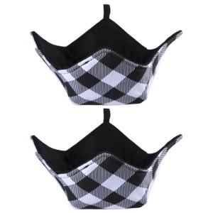 Kirilgu Microwave Safe Bowl Holder Heat Resistant Kitchen Bowl Holders Cotton Material 9R3H1