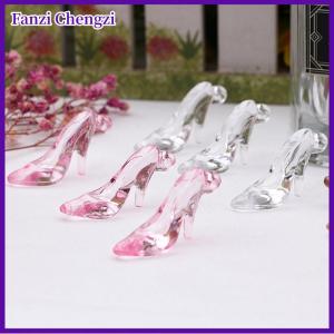 Fanzi 24 cái/túi trang trí nhà búp bê cao gót trong suốt thu nhỏ 1:12