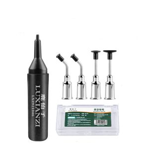 YTRYTWE SMD With Sucker Remover Welding Tools Tweezers Pick Up Tool Vacuum Suction Pen Kit Solder Desoldering Sucking Pen