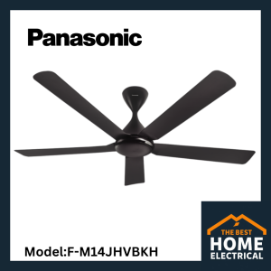 Panasonic 56" 5-Blade Ceiling Fan with Remote Control (DC Motor) F-M14JHVB