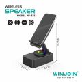 ลําโพงบลูทูธพร้อมขาตั้งโทรศัพท์ WINJOIN รุ่น WJ-S1 หมุนได้ 360 องศา มีแบตในตัว 500mah. 