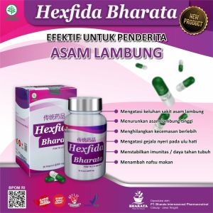 Obat Asam Lambung Hexfida Bharata 100% Ampuh