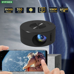 Mini Wired Screen Projector Portable WIFI Smartphone iOS Android Projecter Small Classroom Home Theater