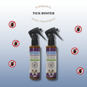 MDCP - Anti-garapata (tick) kuto at pulgas Fipronil Tick Buster 100ml (SET OF 3) for Cats & Dogs