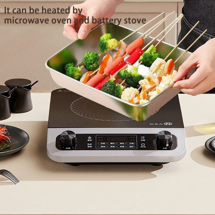 Stainless%20Steel%20fresh-Keeping%20Box%20With%20lid%20Refrigerator%20Storage%20Box%20Steamed%20fish%20Grilled%20Fish%20%20Dish%20fruit%20Plate%E4%BF%9D%E9%B2%9C%E7%9B%92%E5%86%B0%E7%AE%B1%E6%94%B6%E7%BA%B3%E7%9B%92%20-%20Image%205