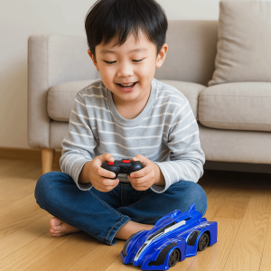 CHARRISSA 360° Rotat Remote Control Cars Ceiling Rotating Electric Powered Wall Racing Toy Cars Vehicle Toy Drift Stunt Remote Control Racing Vehicle Children Play