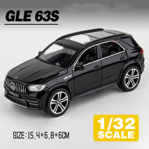 LEO 1:32 Benz GLE 63S Diecast โมเดล รถอัลลอยด์รถยนต์ของเล่นคอลเลกชันของขวัญสําหรับเด็กชายสาว ของเล่นเด็ก