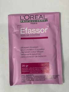 BỘT RỬA MÀU NHUỘM LOREAL EFASSOR 28g
