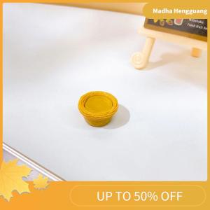 Madha 1 12 Dollhouse Fried Chicken Burger Fries Drink Set Dollhouse Food Decorations Dolls House Accessories Pretend Play Toys