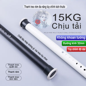 Thanh treo rèm đa năng mới - Không cần khoan tường cao cấp Thép không gỉ [Mã 01]