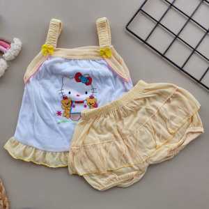 Baju Bayi Perempuan 0-6 Bulan Lucu Setelan Anak Cewek Newborn