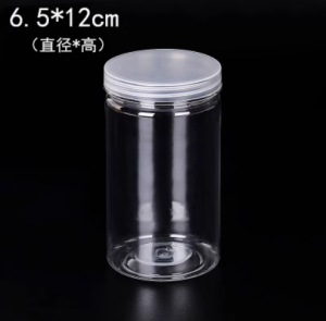 Food Storage Stackable Airtight Container Transparent Plastic Round Transparent Multigrain Box 圆形密封罐 保鲜盒五谷杂粮