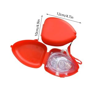 CPR Breathing Mask Resuscitator Valve Rescue Emergency First Aid Artificial Mouth Masks