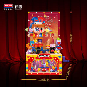 Circus Doll Machine Game Machine Building Blocks Nanoblock