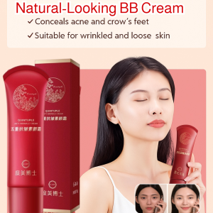 Natural-Looking BB Cream Long-Lasting Bare Face Cream with Skin Brightening Anti-Aging Benefits Lightweight Covers Fine Lines Evens Skin Tone