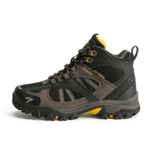 Sepatu Gunung Wanita Snta 611 Hitam Abu-Abu Trekking/Hiking/Outdoor