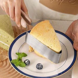 Cake Slicer Cutter Adjustable Cake Server Cutter Stainless Steel Device Cake Clip DIY Decorating Bakeware Kitchen Bakery
