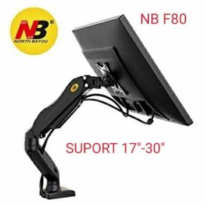 Bracket tv monitor komputer Single Arm Gas Strut 17 sampai 30 inch north bayou