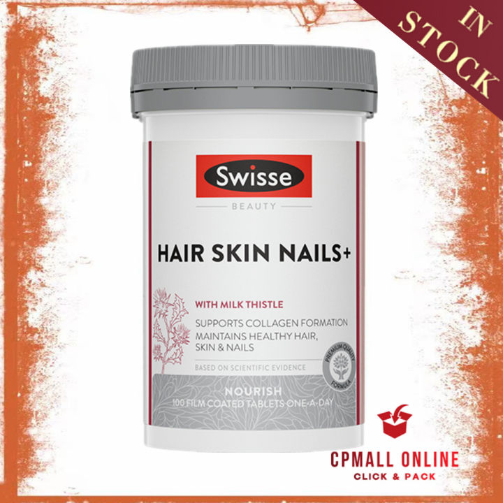 [Expiry Date: 01/2028] Swisse Ultiboost Hair Skin Nails+ Collagen 胶原蛋白片 ...