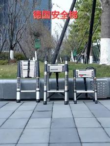 Folding Step Telescoping Ladder Indoor Telescoping Ladder For Home Multifunctional Retractable Straight Ladder Wall Attic with Hook Telescoping Ladder For Home Ladder Stool