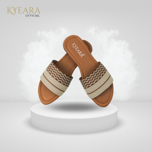 KYEARA Sandal Selop Wanita Sandal Flat – Sendal Flat Wanita Size Normal 37-40 WB002