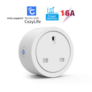 (HD1)Cozylife WiFi Smart Plug UK 16A Energy Meter Timer Compatible with Alexa Home Cozylife WiFi Palam Pintar UK 16A Meter Tenaga Pemasa Serasi dengan Alexa Home