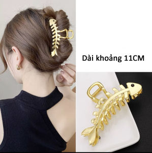 Mã 11 - Kẹp tóc càng cua style Hàn Quốc nhiều kiểu cho bạn gái Kẹp tóc đính ngọc trai xương cá Chan.el sang trọng