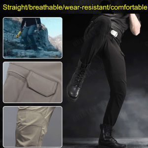 Men's Tactical Pants: Multi-Pocket, Slim Fit & Waterproof