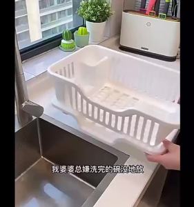 Manufacturer Household Kitchen Storage Rack Bowl and Chopstick Storage Dish Drainer Bowl Rack Sink Tray [ Free Shipping ]