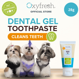 Oxyfresh® Pet Dental Gel - Cat Toothpaste Dog Toothpaste Ulcer | Ubat Gigi Kucing (28g/113g)