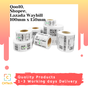 100mm X 150mm X 350 PCS Thermal Printing Label Thermal Paper Roll Self Adhesive Waybill Label Shipping Label Thermal Label